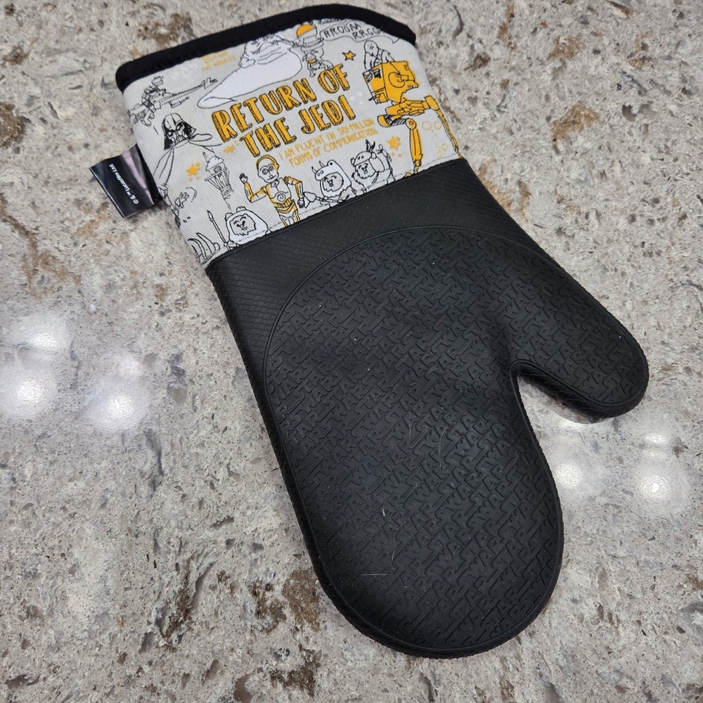 Star‎ Wars Return of the Jedi Silicone Oven Mitt Best Brands Lucasfilm Black